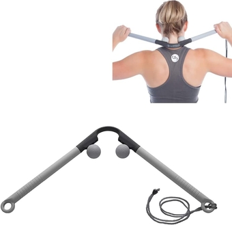 AccuMassage - Dual Pressure Point Massage Tool & Massage Hammer - 2 in 1 Design - Shiatsu Neck Massager Tool, Golf Ball Percussion Massager for Deep Tissue