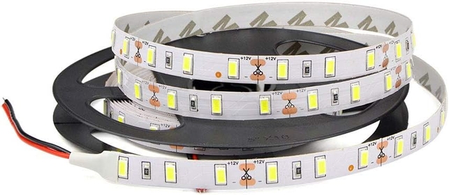 LED Strip Lights, 5M DC 12V SMD 5630 LED Strip, Blue Color LED Light Strips, LED Tape Lights for Under Cabinet, Kitchen, Lighting Project, Waterproof