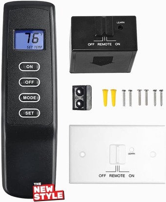 Upgraded Remote Control Thermostat Kit,for Ambient Majestic Vermont-castings skytech monessen etc,Millivolt Gas Valve Fireplaces and Stoves