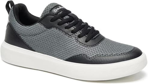 Mens Fashion Sneakers with Arch Support, Orthopedic Shoes for Plantar Fasciitis, Comfortable Lace Up Shoes for Walking Outdoor