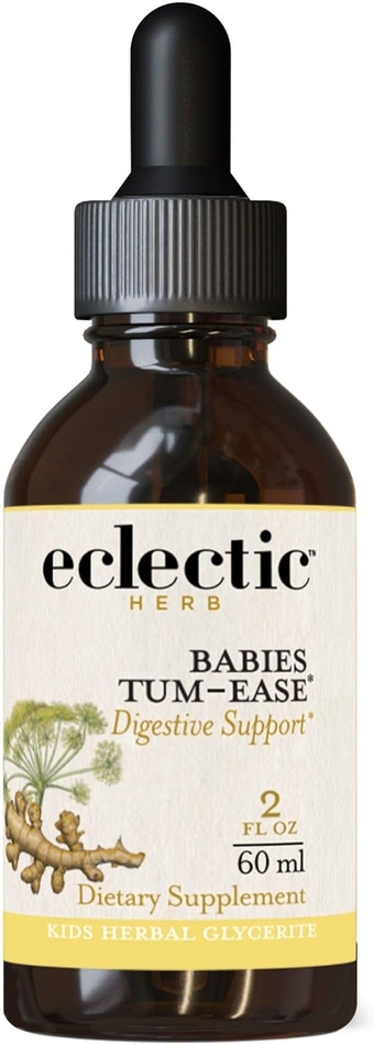 Eclectic Babies Tum Ease Kid, Yellow, 4 Fluid Ounce