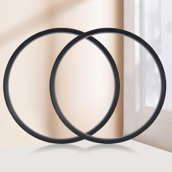 2 Pack Pressure Canner Gasket, S-9882 Replacement Mirro Pressure Cooker Gasket Fit for Mirro 12/16/22QT Model M-0512 / M-0522 / M-0312 / M-0406 / M-0416 / M-0526 / M-0622