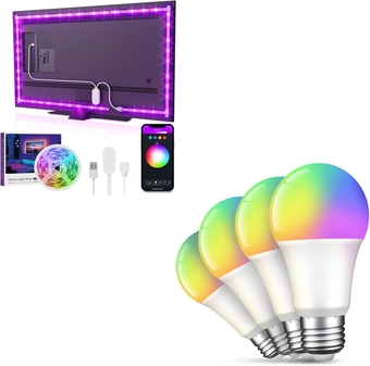 Smart TV LED Backlight and Smart Light Bulbs