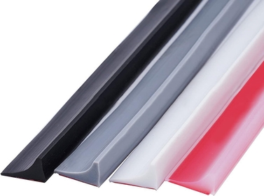 Silicone Shower Threshold Water Dam Shower Barrier,Shower Water Blocker Floor,Self Adhesive Shower Floor Water Guard Seal Strip,for Sink,Countertop,Bathtub Edging Splash Guard,Gray,1m/39in