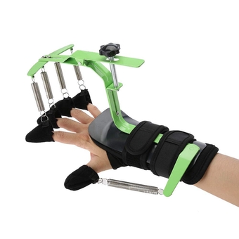 ZJchao Adjustable Finger Wrist Orthotics, Attestation Hand Wrist Rehabilitation Training Equipment Enhanced Edition for Stroke Hemiplegia Patients Tendons Exercise