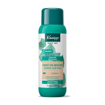Under The Weather Eucalyptus Aromatherapy Bubble Bath - Good for Respiratory Wellness - Vegan - Sulfate Free - 13.5 fl oz - Up to Eight Baths