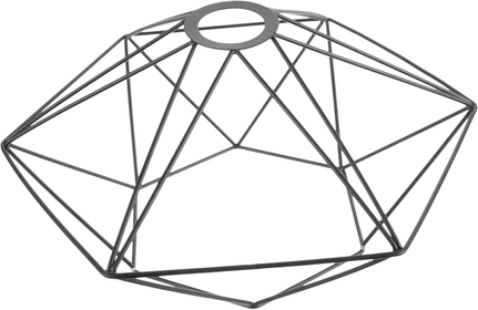 Wrought Iron Lampshade Ceiling Lamp Shade Ceiling Chandelier Ceiling Light Covers Vintage Lamp Shade Ceiling Light Fixture Light Shade Light Bulb Cage Metal Accessories Personality