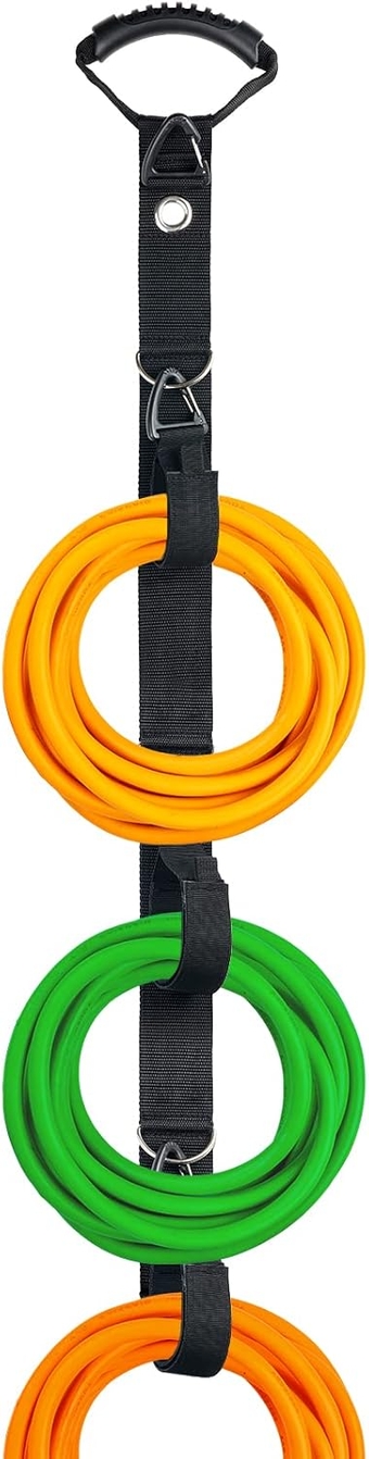 Extension Cord Organizer Storage System,Heavy Duty Extension Cord Management with Multiple Cord Holders for Vertical Space,Flexible DIY Garage Garden Storage Organizer for Cable,Hose,Rope