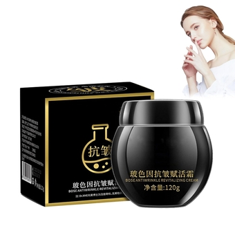 Black Bandage Hyaluronic Acid Active Peptide Anti-Wrinkle Cream, Dr.XME Bose Antiwrinkle Revitalizing Cream, Hyaluronic Acid Active Peptide Essence, Firm Skin Reduce Fine Lines (1PC)