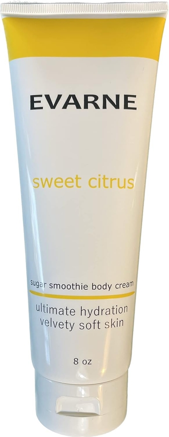 Sugar Smoothie Body Cream 8 OZ - Sweet Citrus, Ultimate Hydration, Velvety Soft Skin