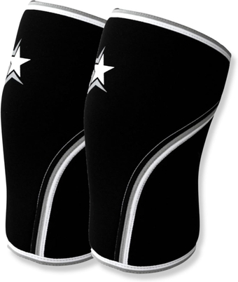 7mm Knee Sleeves (1 Pair)- Neoprene Compression Knee Brace for Men and Women, Compression Knee Sleeves - Knee Brace Support, Knee Sleeves Weightlifting - Squats, Deadlift