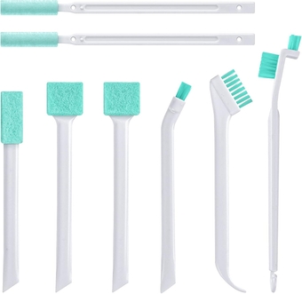 Small Cleaning Brushes for Household, 8Pcs Set with Detailed Cleaning Tool for Windows, Doors, Bottles, Car, and More