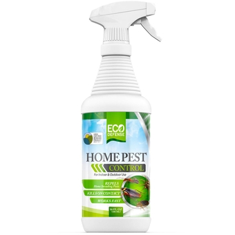 USDA Biobased Pest Control Spray - Ant, Roach, Spider, Bug Killer and Repellent - Natural Indoor & Outdoor Bug Spray - Child & Pet Friendly
