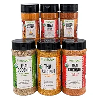Organic Thai Spices Coconut Curry Set