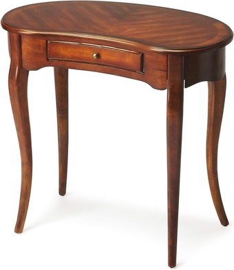 Sofa & Console Tables - Queensbridge Writing Desk - Console Table - Antique Cherry Finish