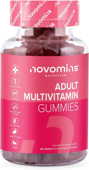 Multivitamin Gummies – Womens and Mens Multivitamins – 1 Month Supply - Vegan – Gluten Free – 17 Essential Multi Vitamins – Adult Gummy Vitamins – Multi Vitamin Gummies