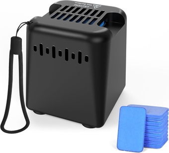 Rechargeable Mosquito Repellent Outdoor with 20' Mosquito Protection Zone,Rechargeable Repeller Include 100 Hr Refill,No Candles or Flames for Outdoor Indoor Patio