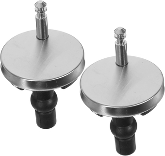 Universal Toilet Bolts 2pcs nut toilet Toilet Seat Replacement Screws Round toilet seats for standard toilets intelligent suite Toilet Seat Fixing Screws Hinge connector