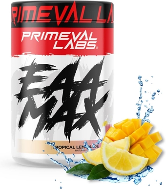 EAA Max, BCAA Perfect Amino Acid Powder - Pre or Post Workout Muscle Recovery - BCAAs, EAAs, Electrolytes, Supports Hydration & Performance, Keto Friendly, Tropical Lemonade 30 Servings