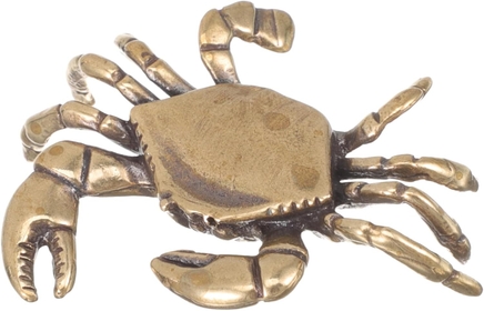 Retro Decor Bookshelf Decor Table Decor Shelf Decorations Home Decorations for Living Room Vintage Crab Statue Decor for Living Room Dining Table Accessories Office Copper