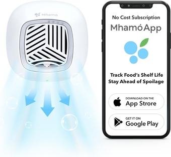 Fridge Deodorizer - Rechargeable Mini USB Refrigerator Deodorizer | Electric Fridge Odor Eliminator Absorber with Charcoal Filter Removes Fridge Smell | More Effective Than Baking Soda