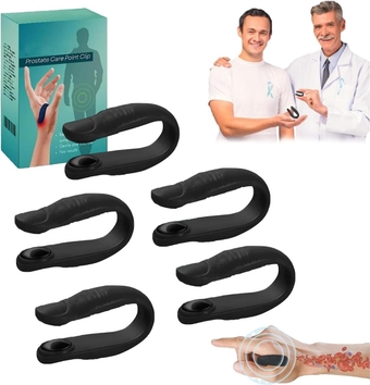 Prostate Care Point Clip, Prostate Care Point Clip, Acupressure Hand Pressure Point Clip, Relieve Prostate discomfort effortlessly, Prostate Care (5 Pcs)