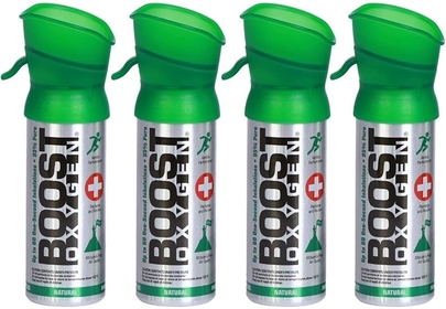 All New 3 Liter   Supplemental  to Go | All-Natural Respiratory Support for Health, Wellness, Performance, Recovery and Altitude (Natural, 4 Pack)