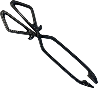 Metal Log Coal Tongs | Fireside | Fireplace | Chimenea | Firepit | Pizza Oven | Indoor Fire | Outdoor Fire | Coal Poker | Coal Tong | Log Burner | Log Tongues |Fireplace Tongs