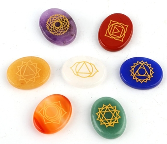 Mini Healing Crystal Chakra Stones Healing Energy Crystal Stone Crystal Stone Healing Crystal Gemstone for Home Decoration Office Bedroom Home