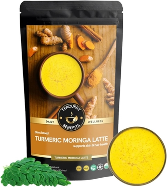 Moringa Turmeric Latte (30 Sachets) - Enhances Immunity and Provides Essential Vitamins and Minerals. (Made in India)