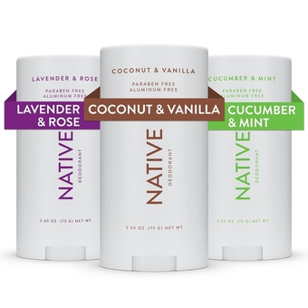 Deodorant Contains Naturally Derived Ingredients, 72 Hour Odor Control | Deodorant for Women and Men, Aluminum Free with Baking Soda, Coconut Oil and Shea Butter | Classic