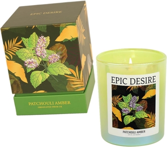 Patchouli Amber Candle, Relaxing Aromatherapy Candle, Romantic Candles Gifts for Women, Candles Scented for Valentines Day, Anniversary, Wedding