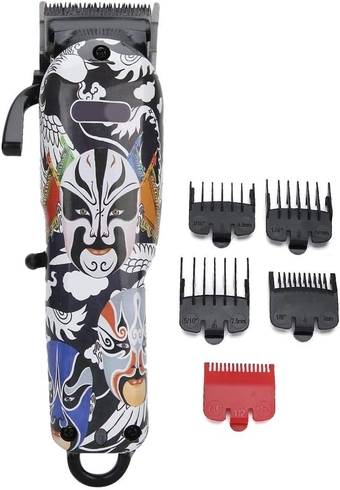 Hair Clippers for Men Professional Cordless Clippers for Hair Cutting Beard Trimmer Barbers Grooming Kit Rechargeable with Five Limit Combs