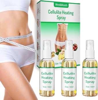 Skin Tightening Spray, Anti Cellulite Spray, Fast Burning Tightening Spray, Effective Removal Fat Burner Weight Loss, Fit Plus Skin Slim_ming Spray for Body Arms (Color : 30ml 3pcs)