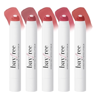 Tinted Lip Balm Plumper Set, Glossy, Pump Lips, Lightweight, Moisturize & Tint with Jojoba Seed Oil, Vegan Lip Balm Lip Care Gift