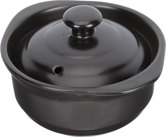 1pc Casserole Korean Grill Pan Round Baking Dishes with Lids Multi-function Soup Pot Grill Plate for Gas Stove Top Soup Ramekins Cooking Clay Ceramics Shabu-shabu Japanese-style