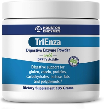 – TriEnza – 105 Gram Powder – Broad-Spectrum  for Digestive Intolerances – Supports Digestion of Gluten, Casein, Soy, Proteins, Carbohydrates, Sugars, Fats & Polyphenols