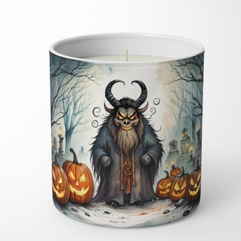 DAC2248CDL Krampus The Christmas Demon Spooky Halloween Decorative Soy Candle Nature Soy Wax Essential Oil Home Decor Ideal for Bedroom Kitchen Bath Office Gift, 10 oz