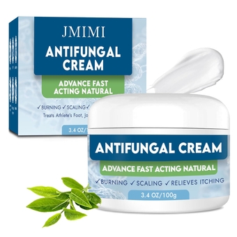 Athletes Foot Treatment Cream, Jock Itch Cream Extra Strength for Foot & Body, Ringworm Treatment for Humans, Hydrating Anti Fungal Cream for Itchy Skin - 3.4 oz