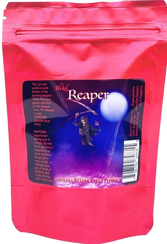 Carolina  Chili Peppers   World's Hottest Dried Spice Pack 5 +2 Free