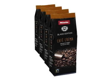 Original Coffee Beans, Black Edition Café Crema, 4 x 8.8 oz Bags