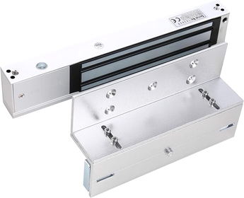 600Lb Holding Force Electric Magnetic Lock Including ZL Mount Bracket for Inswinging Door