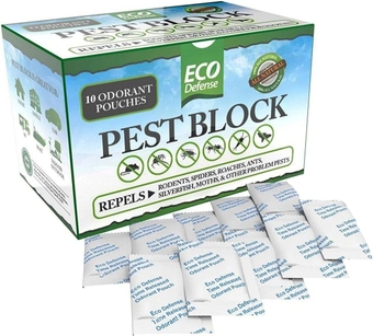 Pest Control Pouches - All Natural - Repels Rodents, Spiders, Roaches, Ants, Moths, Squirrels, & Other Pests