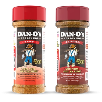 Seasoning Small 2 Bottle Combo | Spicy & Chipotle | 2 Pack (3.5 oz)