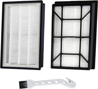 2 Pack EF-9 53296 HEPA Filter for Kenmore 22614, 31140, BU1005, BU1017 and Kenmore Elite 21814, 31150, 81714, BU1018 Upright and Canister Vacuum Cleaner, EF9 HEPA Vaccum Filter + 1 Clean Brush