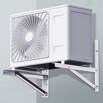 Universal Air Conditioner Support Bracket, Stainless Steel Mounting Bracket for Condenser Mini Split Air Conditioner Heat Pump Systems, Heavy Duty Non-Rusting air Conditioner Mounting Bracket