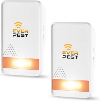 Ultrasonic  Repeller Plug in 2 Pack Repellent Control - Get Rid of Mosquito, Mice, Cockroach Spider Bed Bug Squirrel Fly Wasp Ant Rodent Mice Indoor, Outdoor, Patio Home Roach Infestation Fix