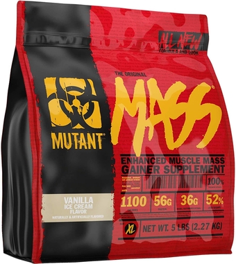 Mass | Weight Mass Gainer Protein Powder - high Calorie Protein Powder for Muscular Mass - Vanilla Ice Cream - 5 Pound