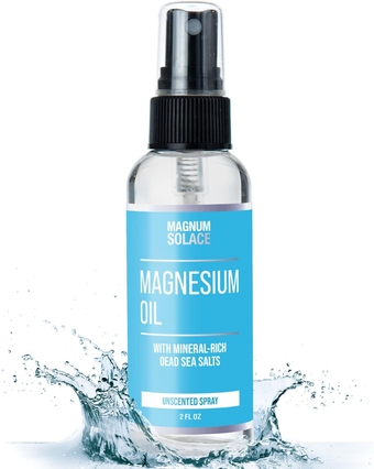 Magnesium Oil Spray - 100% Natural Magnesium Spray – Made with Dead Sea Salt, Stronger than Magnesium Lotion and Magnesium Cream