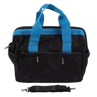 Tool Handbag Electrician Tool Bag Waterproof Oxford Cloth Tool Bag Wide Mouth Tool Bag Tool Bags (11in)